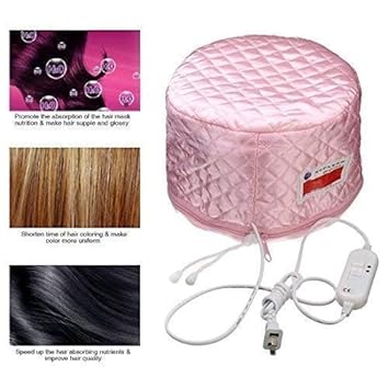 QERINKLE Hair Care Thermal Head Spa Cap Treatment with Beauty Steamer Nourishing Heating Cap, Spa Cap For Hair, Spa Cap Steamer For Women - View 5 of 9