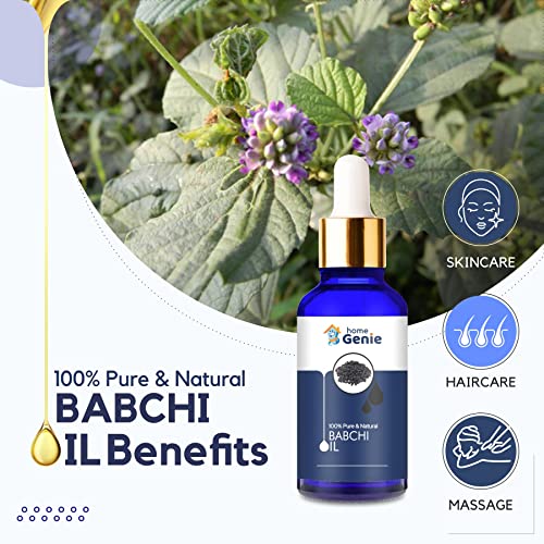 Home Genie Babchi (Psoralea Corylifolia) Oil|100% Pure &amp; Natural Undiluted Carrier Oil - 15ml - View 3 of 4