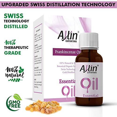 Allin Exporters Frankincense Oil Pure, Natural, Undiluted &amp; Therapeutic Grade Great For Aromatherapy, Hair Care &amp; Skin (15ML) - View 2 of 4