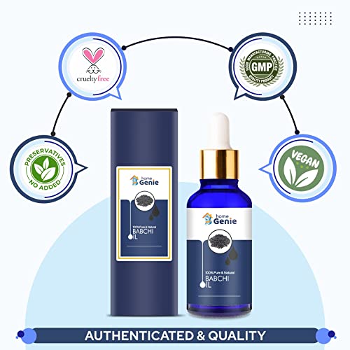 Home Genie Babchi (Psoralea Corylifolia) Oil|100% Pure &amp; Natural Undiluted Carrier Oil - 15ml - View 2 of 4