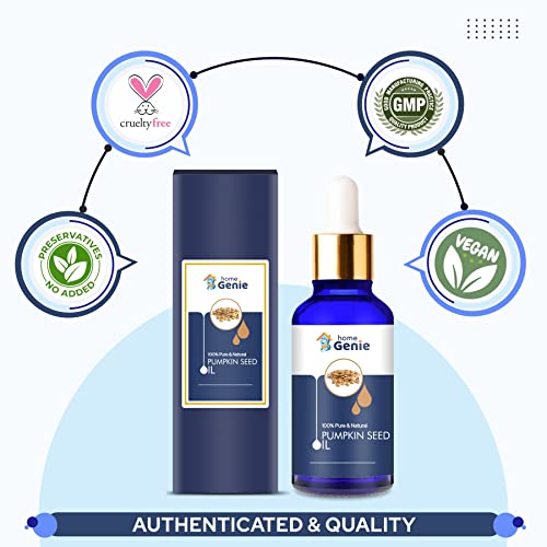 Home Genie Pumpkin Seed (Cucurbita) Oil |100% Pure &amp; Natural Undiluted Essential Oil - 50ml(FROM INDIA)JEZ - View 2 of 4