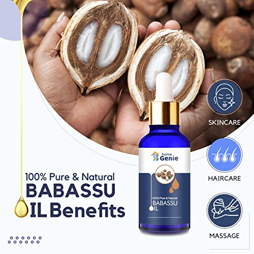 Home Genie Babassu (Attalea Speciosa) Oil|100% Pure &amp; Natural Undiluted Essential Oil - 15ml - View 2 of 4