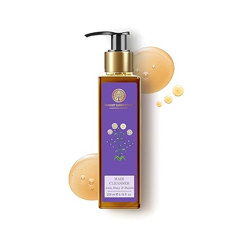 Forest Essentials Hair Cleanser Amla Honey &amp; Mulethi | Ayurvedic Natural Shampoo | For Dull Dry Hair | Controls Hair Thinning &amp; Breakage | Sulphate &amp; Paraben Free - View 6 of 6