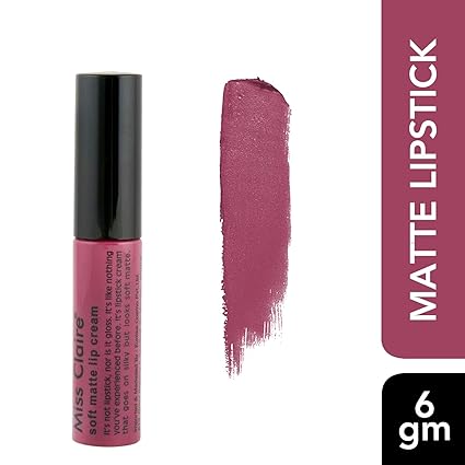 Miss Claire Soft Matte Lip Cream, Shade No. 38, 6 g (FROM INDIA FAAZ) - View 2 of 2