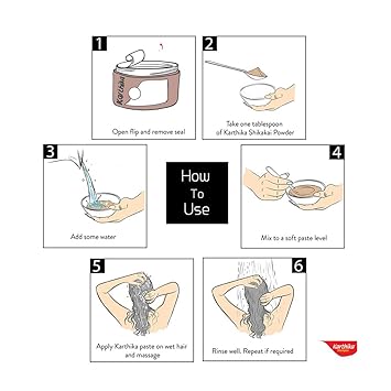 Karthika Shikakai Powder, 180gm - View 2 of 3