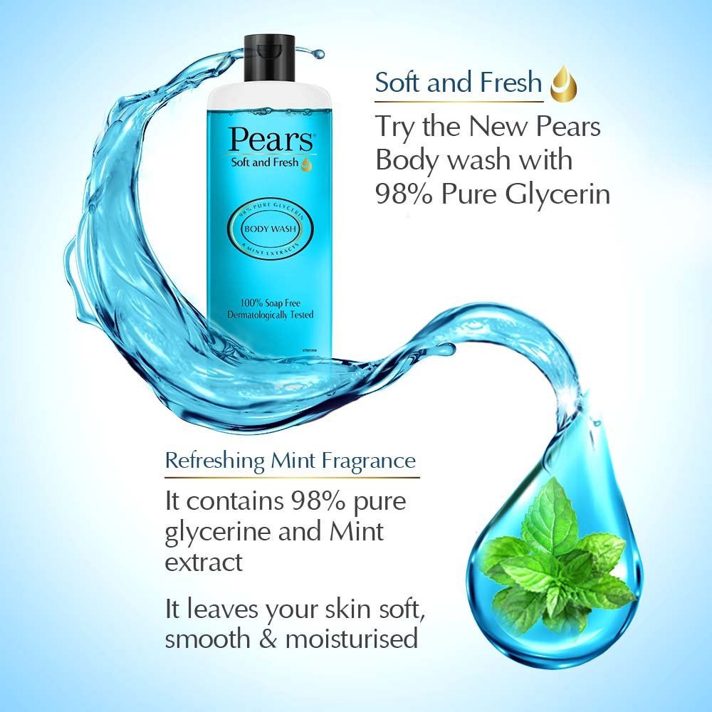 Pears Soft &amp; Fresh Shower Gel 250 ml - View 6 of 7