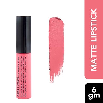 Miss Claire Soft Matte Lip Cream, 20 Pink, 6 g (FROM INDIA FAAZ) - View 2 of 2