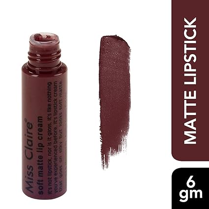 Miss Claire Soft Matte Lip Cream, 55 Pink, 6 g (FROM INDIA FAAZ) - View 2 of 2