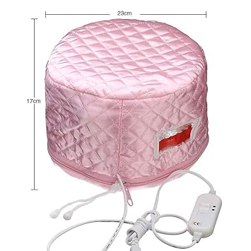 QERINKLE Hair Care Thermal Head Spa Cap Treatment with Beauty Steamer Nourishing Heating Cap, Spa Cap For Hair, Spa Cap Steamer For Women - View 4 of 9