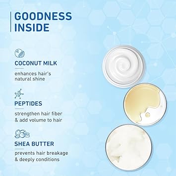 Plum Coconut Conditioner with Coconut Milk &amp; Peptides for Dull Hair I Soft, smooth, silky hair I Conditioners for Women &amp; Men I 175g - View 5 of 6