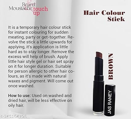 JAS RANEY Beard &amp; Moustache Color Stick (Brown) (FROM INDIA FAAZ) - View 3 of 3