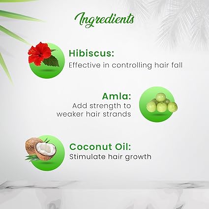 Dhathri Hair Care Plus Herbal Oil for Hair Growth, Ayurvedic Hair Oil for Hair Fall Control &amp; Hair Nourishment (200 ml) (FROM INDIA FAAZ) - View 3 of 3