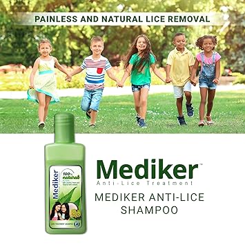 Mediker Anti-Lice Treatment Shampoo, 50 ml, Green - View 5 of 5