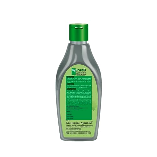 Parampara Ayurved Kuntal Sree Plus Herbal Shampoo - Hair Cleanser with Botanical Herbs for Long &amp; Strong Hair, All Hair Types, 300 ml (FROM INDIA)SAB - View 3 of 3