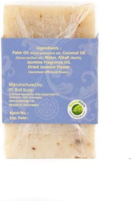 Bali Soap - Jasmine Natural Soap - Bar Soap for Men &amp; Women - Bath, Body and Face Soap - Vegan, Handmade, Exfoliating Soap - 3 Pack, 3.5 Oz each  FROM DUBAI (SAM) - View 4 of 4