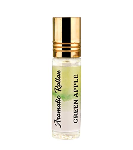 Earth Essentials Aromatherapy Roll On For Males &amp; Females-Helpful In relaxation with Green Apple Fragrance (8 ml) FROM INDIA)NUSS - View 3 of 4