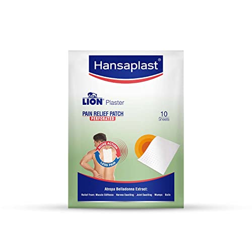 Hansaplast Lion Heat Plaster, Back and Neck Pain Relief Patches | Set of 30 pcs with 10 sheets in each - Shop at Colombo Mall