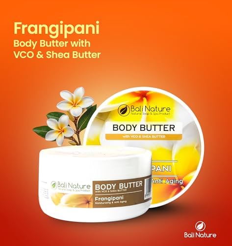 Bali Body Butter with VCO &amp; Shea Butter, 100g, Moisturizing &amp; Soothing (Regular, frangipani) FROM DUBAI (SAM) - View 4 of 4