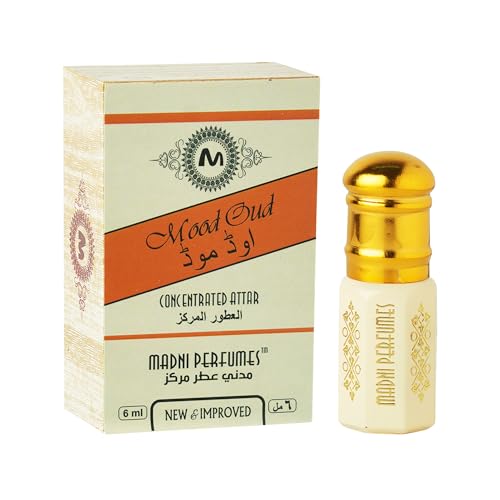 MADNI PERFUMES Mood Oud Premium Attar For Men &amp; Women - 6ml | Alcohol-Free Aromatic Perfume Oil | Ittar (FROM INDIA)SAB - Related product