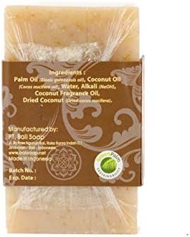 Bali Soap - Coconut Natural Soap - Bar Soap for Men &amp; Women - Bath, Body and Face Soap - Vegan, Handmade, Exfoliating Soap - 3 Pack, 3.5 Oz each  FROM DUBAI (SAM) - View 3 of 3