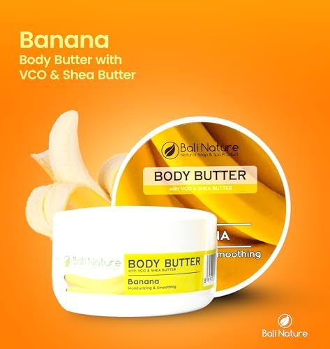 Bali Nature Body Butter with VCO &amp; Shea Butter, 100g, Moisturizing &amp; Soothing (Regular, Banana) FROM DUBAI (SAM) - View 3 of 4
