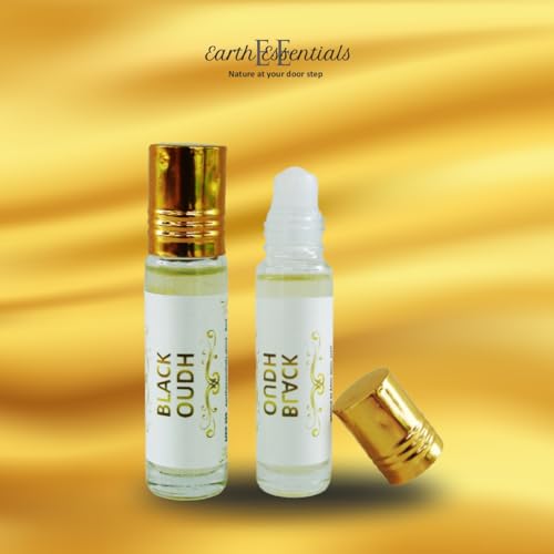 Earth Essentials Oud Natural Body deodorant, Roll-On Scent For Men &amp; Women, Long Lasting Attar, Fine fragrance Etra - 8 ml - View 2 of 4