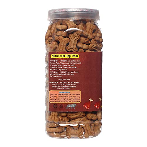 MUNCHOS Real Mutton Dog Biscuits 500 gFROM INDIA(NUZ) - View 2 of 3