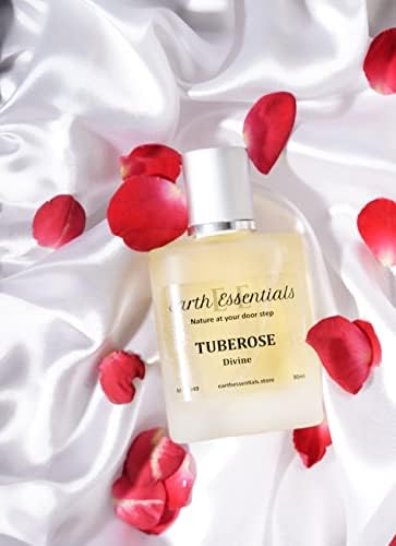 Earth Essentials Tuberose Natural Body Perfume, Rajnighandha Scent For Men &amp; Women - 30 ml - View 3 of 4