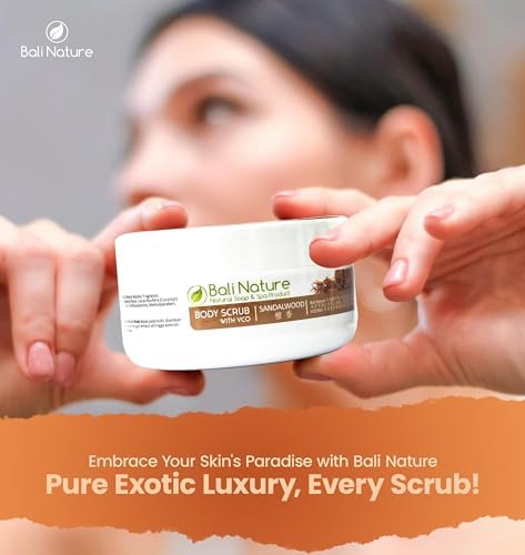 Bali Nature Body Scrub With VCO Clean &amp; Bright 100g - Exfoliate, Nourish, and Moisturize with Unique and Relaxing Scent FROM DUBAI (SAM) - View 3 of 3