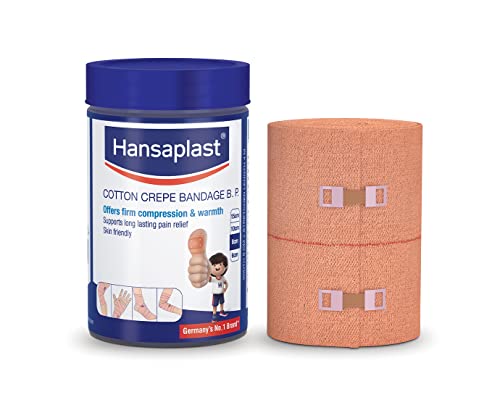 Hansaplast Soft Cotton Pain Relief Crepe Bandage Pack of 1 (8CMx4MTR) - View 4 of 6