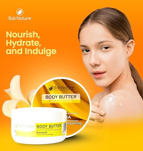 Bali Nature Body Butter with VCO &amp; Shea Butter, 100g, Moisturizing &amp; Soothing (Regular, Banana) FROM DUBAI (SAM) - View 4 of 4