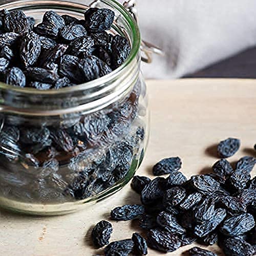 Elly Nuts Fresh and Healthy Dry Fruit Afghani Seedless Black Raisins, 500 gms | Kali Kismis 500g- | Dried Kishmish Without Seeds| - Diwali Gift Pack - View 3 of 3