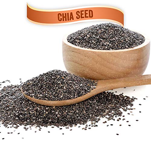 JEWEL FARMER Chia Seeds Raw &amp; Unroasted, Low Sugar Superfood with Antioxidants, Protein, Dietary Fiber &amp; Omega 3 (500g) - View 3 of 4