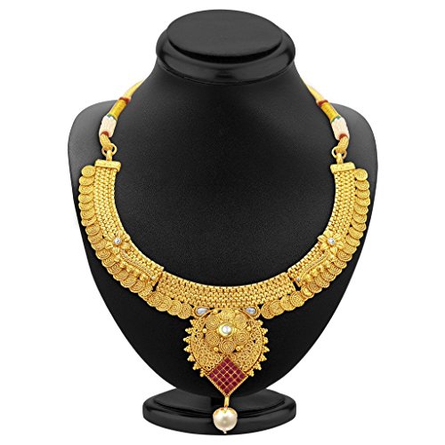 Sukkhi Wedding Collection Jewellery Sets for Women (Golden) (2931NGLDPP1400)(FROM INDIA)NUZ - View 2 of 4