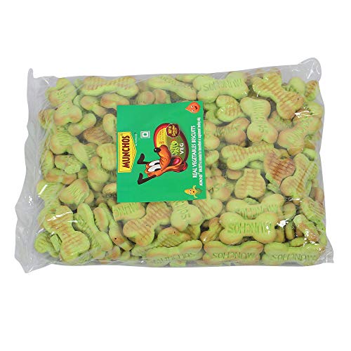 MUNCHOS Real Veg. Dog Adult Biscuits 1 kgFROM INDIA(NUZ) - View 3 of 3