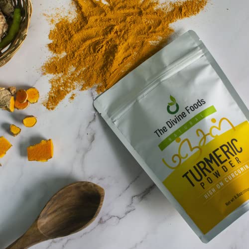 The Divine Foods Organic Turmeric Powder High Curcumin-500 Gm - View 5 of 6