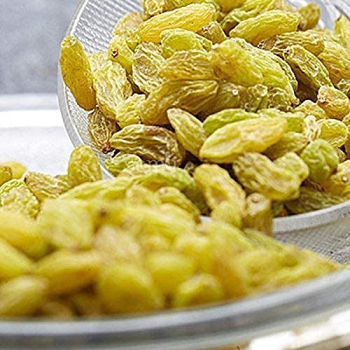 Elly Nuts Green Afgani Raisins |Hari Kismish 500 gms | Dried Green Raisins |Seedless Green Raisins Healthy Routine Diet - Dry Fruit - Diwali Gift Pack - View 2 of 4