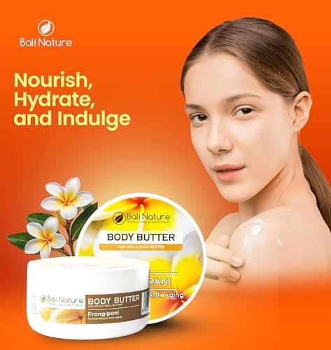 Bali Body Butter with VCO &amp; Shea Butter, 100g, Moisturizing &amp; Soothing (Regular, frangipani) FROM DUBAI (SAM) - View 2 of 4