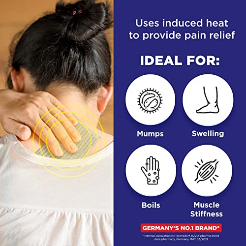 Hansaplast Lion Heat Plaster, Back and Neck Pain Relief Patches | Set of 30 pcs with 10 sheets in each - View 4 of 6