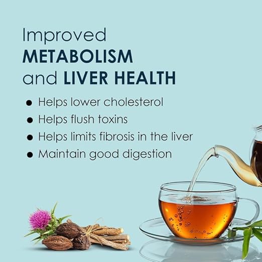 Namhya Liver Cleanse Tea with Harad Milk Thistle with Goodness of Ayurvedic Indian Herbs 3.53 oz (50 Servings) - View 4 of 4