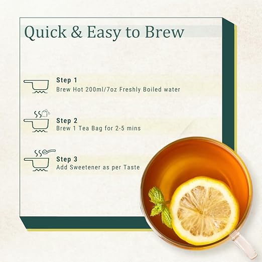 Tea And Twigs | Ashwagandha GreenTea- 15 Tea Bags | Ayurvedic Blend of Himalayan Green Tea, Natural Ashwagandha and Real Cardamom | Boosts Immunity and Improves Memory (FROM INDIA FAAZ) - View 4 of 6