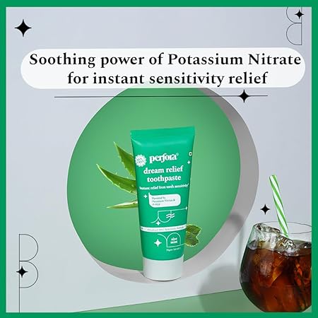 Perfora Sensitive Toothpaste - 150 grams (150g, Pack of 1) | Instant Sensitivity Relief Toothpaste | Toothpaste for Kids &amp; Adults | SLS Free Toothpaste | No Artificial Sweeteners | Made Safe Certified | Vegan Friendly Gel Toothpaste - View 4 of 5