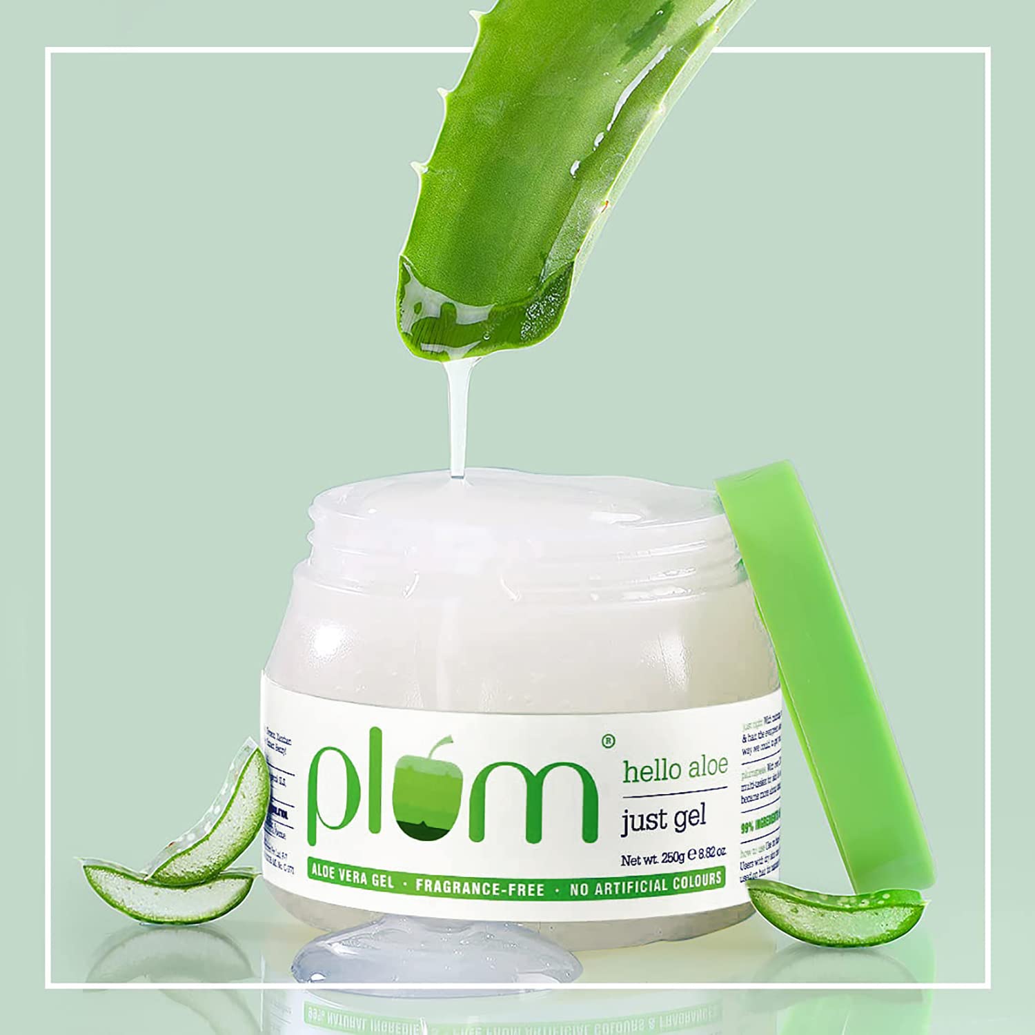 Plum Hello Aloe Just Gel | For All Skin &amp; Hair Types | 99% Natural - View 4 of 4