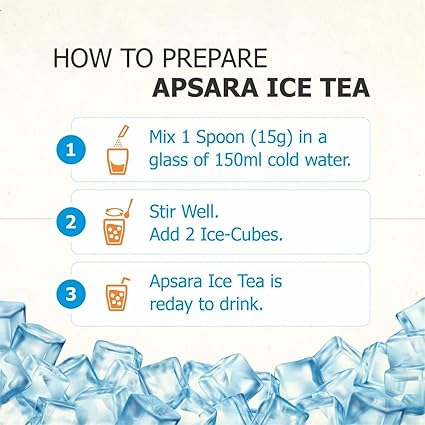 Apsara Tea Instant Premix Lemon Ice Tea 1Kg | 2 In-1 Tea, Lemon Flavoured Iced Tea, And Hot Lemon Tea | Refreshing Summer Drink | Ready To Drink Ice And Hot Green Tea | Lemon Tea | Iced Tea (FROM INDIA FAAZ) - View 6 of 6
