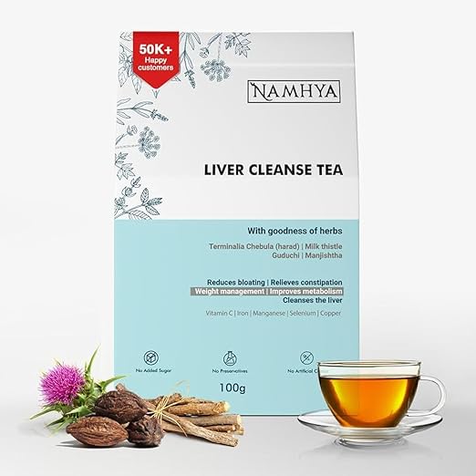 Namhya Liver Cleanse Tea with Harad Milk Thistle with Goodness of Ayurvedic Indian Herbs 3.53 oz (50 Servings) - Shop at Colombo Mall