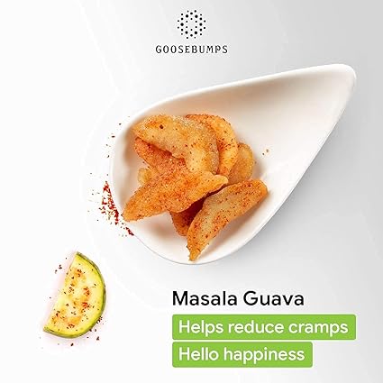 Goosebumps Masala Guava | Dehydrated Fruit | Dried Guava | Healthy &amp; Chatpata Snack for Kids and Adults | (150g x 3 Packs), 450 GMS (FROM INDIA FAAZ) - View 5 of 5