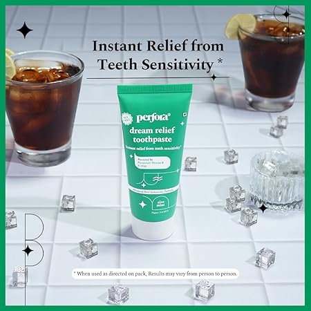 Perfora Sensitive Toothpaste - 150 grams (150g, Pack of 1) | Instant Sensitivity Relief Toothpaste | Toothpaste for Kids &amp; Adults | SLS Free Toothpaste | No Artificial Sweeteners | Made Safe Certified | Vegan Friendly Gel Toothpaste - View 5 of 5