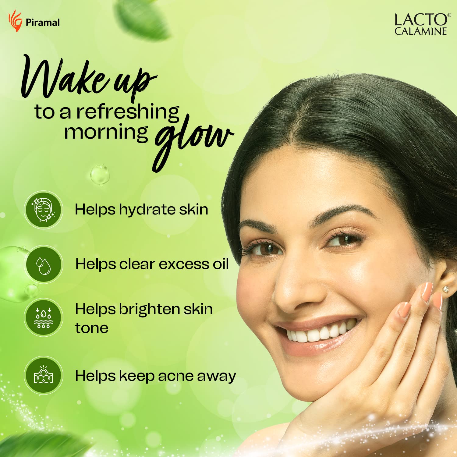 Lacto Calamine Green Tea Night Gel Moisturizer For Women | 50g x Pack of 1 | Night Cream For Oily Skin with Niacinamide &amp; Glycolic Acid | Overnight Hydration | Sulphate &amp; Paraben Free - View 4 of 4