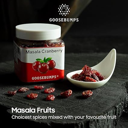 Goosebumps Masala Cherry | Dried Cherry | Chatpata Cherry Healthy Snack for Kids and Adults | (150g x 2 Packs), 300 GMS (FROM INDIA FAAZ) - View 4 of 4