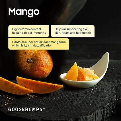Goosebumps Masala Mango | Dried Mango | Dehydrated Fruit | Chatpata Mango Healthy Snack for kids and adults | (150g x 3 Packs), 450 gms (FROM INDIA FAAZ) - View 3 of 4